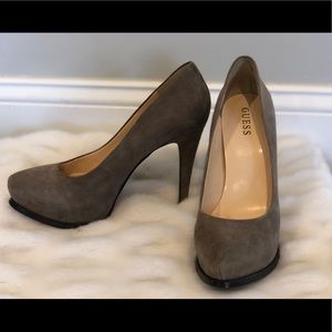Guess platform heel